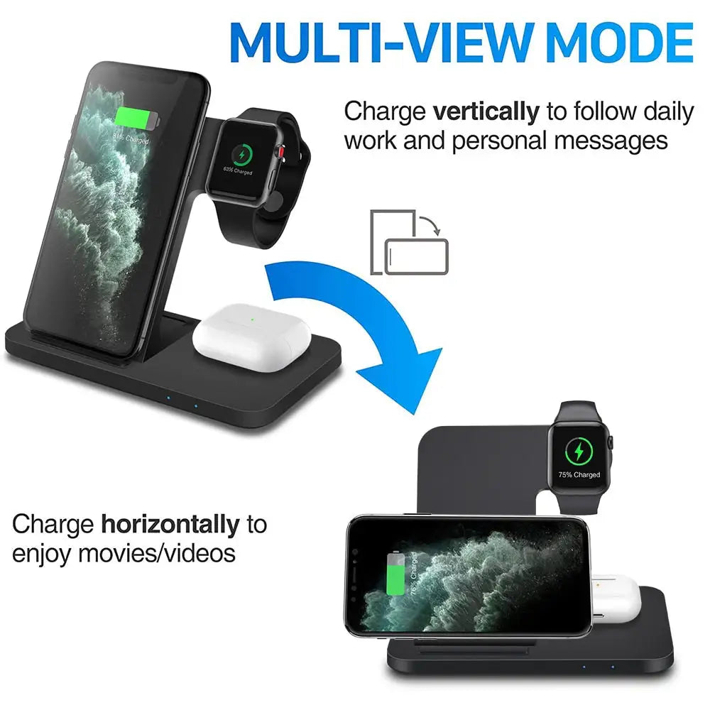 3-in-1 Quick Charge Station